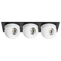 Комплект из светильника и рамки Lightstar Intero Ball (217537+217062+217062+217062) i537626262