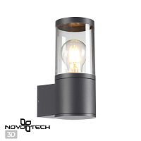 370951 STREET NT23 664 темно-серый Светильник ландшафтный IP54 E27 15W 220-240V VIDO
