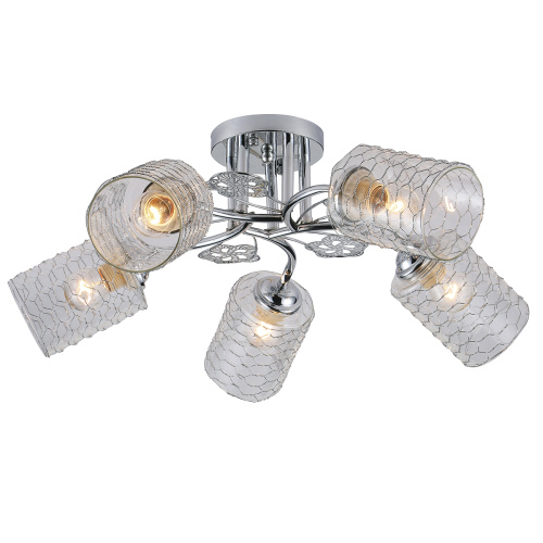 Потолочный светильник Escada 1113/5PL E27*40W Chrome Потолочный светильник Escada 1113/5PL E27*40W Chrome