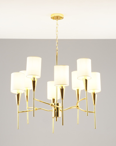 Люстра подвесная Moderli V10030-8P Luiza фото 3 Люстра подвесная Moderli V10030-8P Luiza фото 3