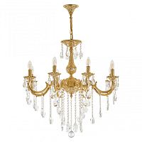 Люстра с хрустальными подвесками AL78101/8/250 B G Bohemia Ivele Crystal (Богемия Ивеле Кристалл)