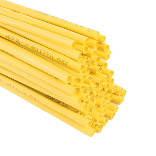 Термоусадочная трубка STEKKER 4,0/2,0 мм, длина 100 см., усадка 2:1, желтый HST-420-100YW фото 4