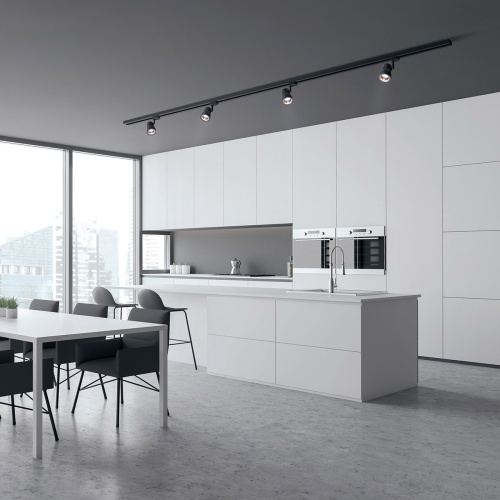 Трек Escada 20035TRA/01 GU10 черный/золото розовое фото 2 Трек Escada 20035TRA/01 GU10 черный/золото розовое фото 2