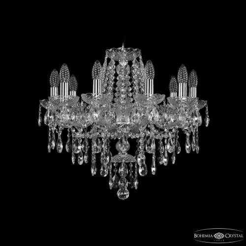 Люстра хрустальная 1415/10/200 Ni Bohemia Ivele Crystal (Богемия Ивеле Кристалл)