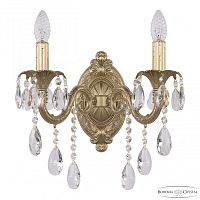 Бра с хрустальными подвесками AL7901B10/2/175 B AG Bohemia Ivele Crystal (Богемия Ивеле Кристалл)