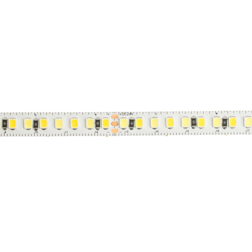 Лента светодиодная 192SMD(2835)/м 16Вт/м 24V 5000*8*1.44мм 3000К+6500K, IP20, LS504 фото 3