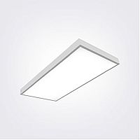 Офисный светильник серии TR Армстронг 595х295х48, IP54, 18Вт, 4000К, опал с равномерной засветкой