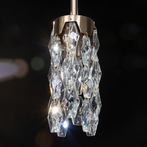 Citilux RONIN CL326015 Подвесной каскадный хрустальный светильник фото 7 Citilux RONIN CL326015 Подвесной каскадный хрустальный светильник фото 7