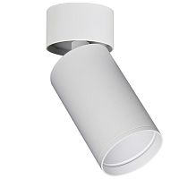 ST171.502.01 Светильник потолочный Белый GU10 1*50W IP20 D52xH130 220V Без ламп Накладные светильники