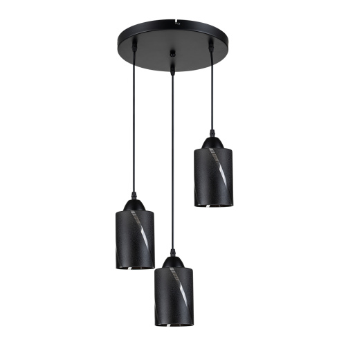 Подвесной светильник Escada 10179/3S E27*60W Black фото 2 Подвесной светильник Escada 10179/3S E27*60W Black фото 2