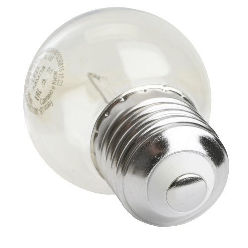 Лампа светодиодная Feron LB-383 Шарик прозрачный E27 2W 230V оранжевый фото 3