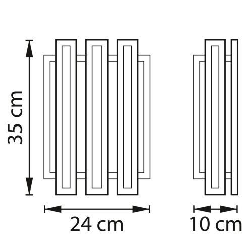 Настенный светильник Lightstar Agave 712624 фото 3 Настенный светильник Lightstar Agave 712624 фото 3