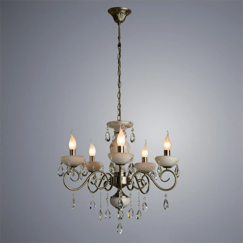 Подвесная люстра Arte Lamp ONYX RED A9591LM-5AB фото 2