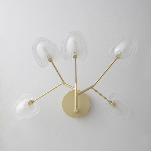 Crystal Lux Бра Crystal Lux SOLE AP5 GOLD фото 2 Crystal Lux Бра Crystal Lux SOLE AP5 GOLD фото 2