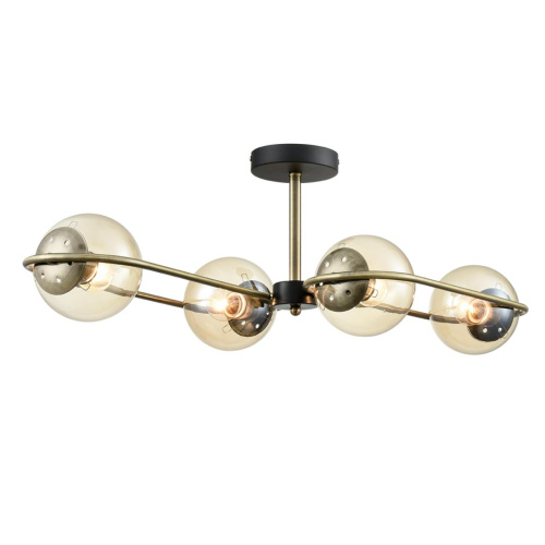8062/4C COMFI LN24 000 черный/тонированный металл/стекло Люстра потолочная E27 4*60W 220V ERENA фото 5 8062/4C COMFI LN24 000 черный/тонированный металл/стекло Люстра потолочная E27 4*60W 220V ERENA фото 5