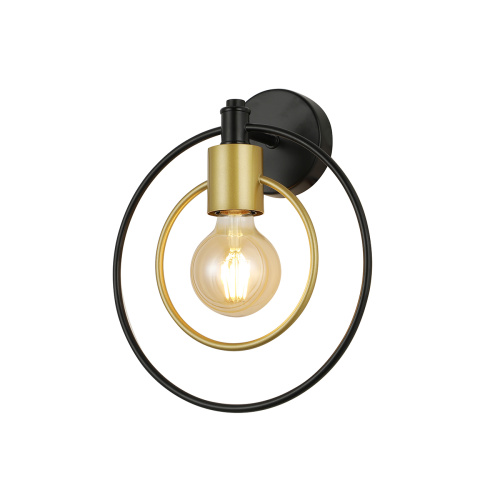 Настенный светильник Escada 1162/1A E27*40W Black/Gold