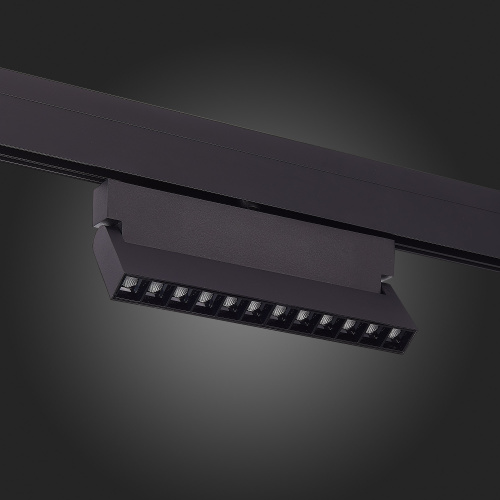 ST362.436.12 Магнитный трековый светильник Черный LED 1*12W 3000K 1 009Lm Ra>80 36° IP20 L219xW22xH1 SKYLINE 48 фото 2