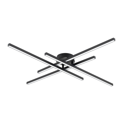 Citilux Стиг CL203141 LED Люстра потолочная с пультом Чёрная фото 2 Citilux Стиг CL203141 LED Люстра потолочная с пультом Чёрная фото 2