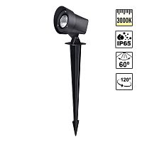 359529 STREET NT25 790 черный Светильник ландшафтный светодиодный грунтовый IP65 LED 13W 110-240V 1040Лм 3000К LANDSCAPE