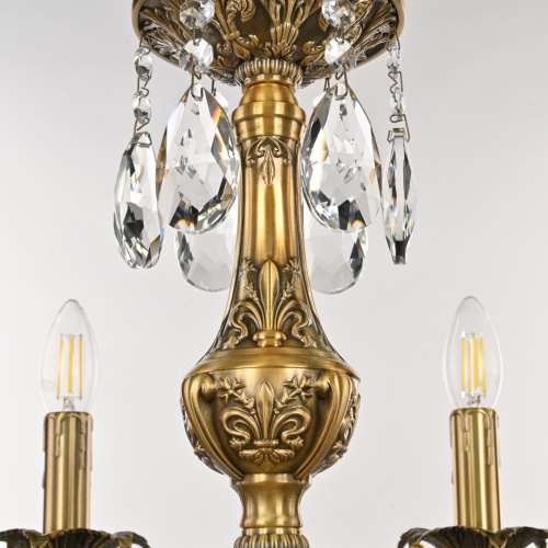 Люстра с хрустальными подвесками AL79101/6/175 B FP Bohemia Ivele Crystal (Богемия Ивеле Кристалл) фото 9