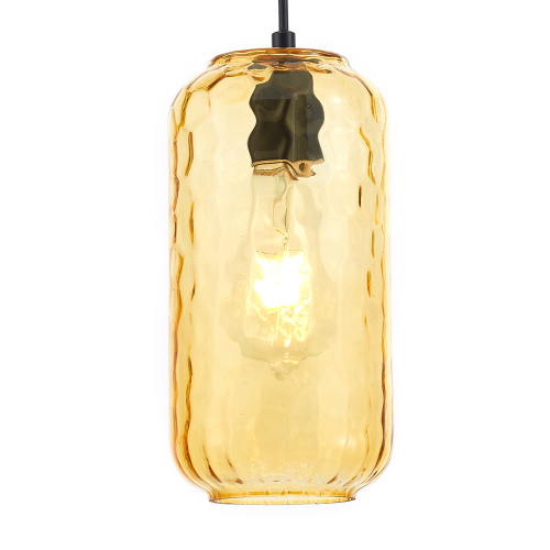 Подвесной светильник Escada 10177/1S E27*60W Black/Yellow фото 2 Подвесной светильник Escada 10177/1S E27*60W Black/Yellow фото 2