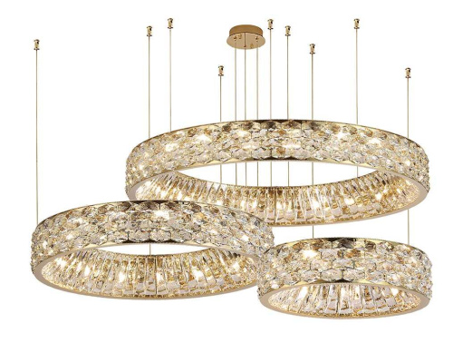 Горизонтальная композиция Newport 8530 из трех колец золото №184 S8530_184G Горизонтальная композиция Newport 8530 из трех колец золото №184 S8530_184G