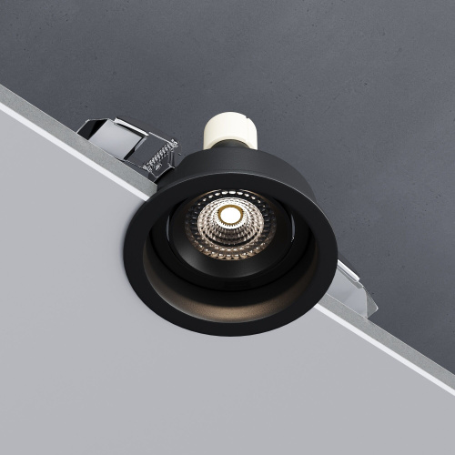 Светильник встраиваемый Tune черный 25014/01 фото 4
