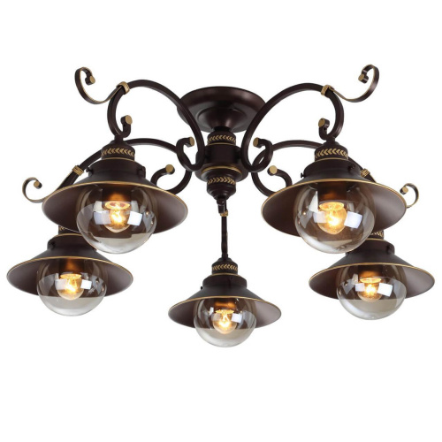 Потолочная люстра Arte Lamp 7 A4577PL-5CK Потолочная люстра Arte Lamp 7 A4577PL-5CK