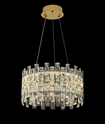 Люстра подвесная Alfa Light F4024-33 400mm SDG LED