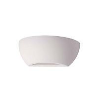 3551/1W HIGHTECH ODL18 431 белый гипсовый Настенный светильник IP20 E14 1*40W 220V GIPS