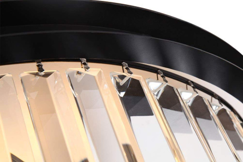 Люстра Odeon 6B/P black/clear фото 3