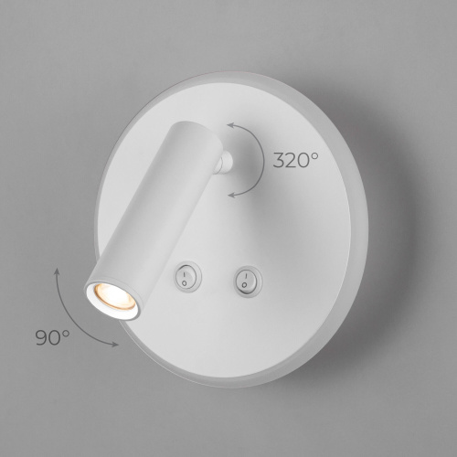 Настенный светодиодный светильник Tera LED белый Tera LED белый (MRL LED 1014) фото 2
