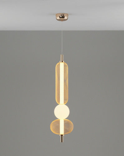 Светильник подвесной светодиодный Moderli V11256-PL Lattice фото 5