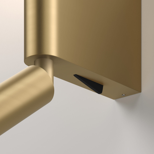 Светильник настенный светодиодный Sarca LED латунь 4000К 40111/LED латунь фото 4