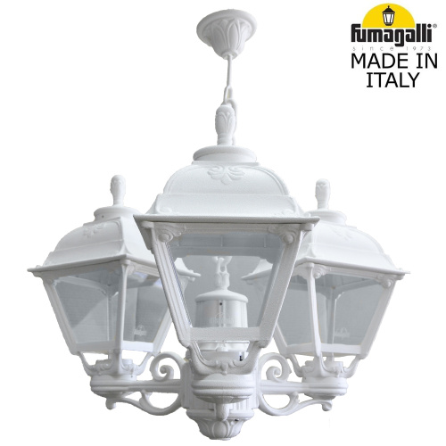 Fumagalli Подвесной уличный светильник (ЛЮСТРА) FUMAGALLI SICHEM/CEFA 3L U23.120.S30.WXE27 Fumagalli Подвесной уличный светильник (ЛЮСТРА) FUMAGALLI SICHEM/CEFA 3L U23.120.S30.WXE27