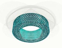 Комплект встраиваемого светильника Ambrella light Techno Spot XC7621023 SWH/BL белый песок/голубой (C7621, N7194)