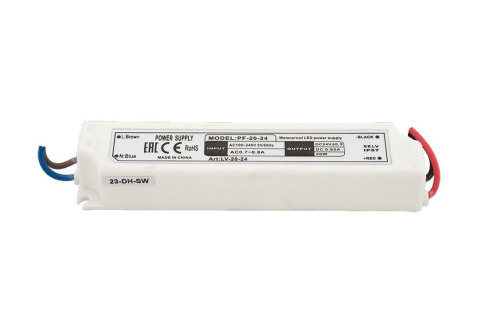 Блок питания SWG 24V 20W IP67 0,8A LV-20-24 001091 фото 2 Блок питания SWG 24V 20W IP67 0,8A LV-20-24 001091 фото 2