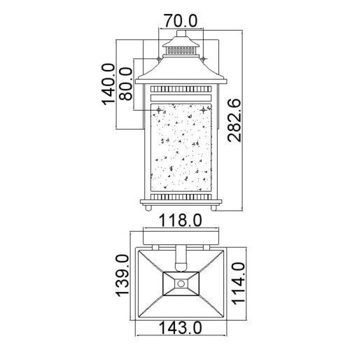 Настенный фонарь QZ-LIVINGSTON2-S Quoizel, арт. QZ-LIVINGSTON2-S фото 6 Настенный фонарь QZ-LIVINGSTON2-S Quoizel, арт. QZ-LIVINGSTON2-S фото 6