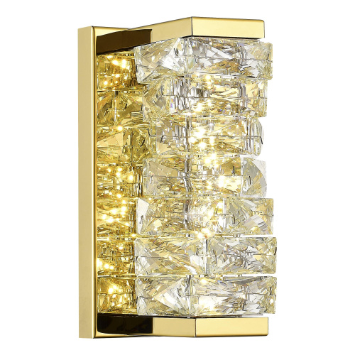 SL6010.201.08 Бра ST-Luce Золотистый/Прозрачный LED 1*8W ESPIRA SL6010.201.08 Бра ST-Luce Золотистый/Прозрачный LED 1*8W ESPIRA