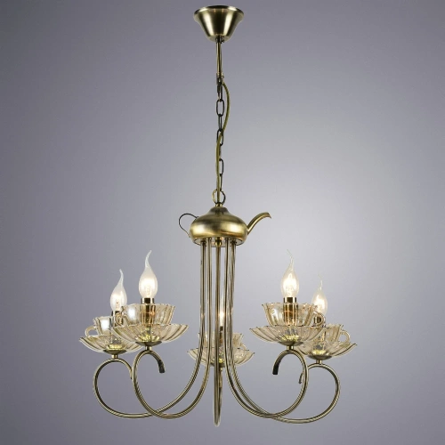 Подвесная люстра Arte Lamp TET-A-TET A1750LM-5AB фото 2