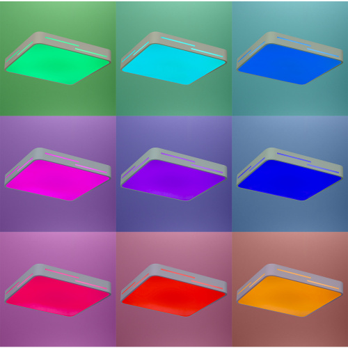 Citilux Купер Лайн CL724K70GL0 LED RGB Светильник с пультом Белый фото 9 Citilux Купер Лайн CL724K70GL0 LED RGB Светильник с пультом Белый фото 9