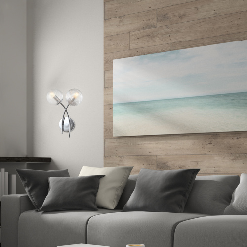 Настенный светильник Escada 1110/2A E14*40W Chrome фото 2