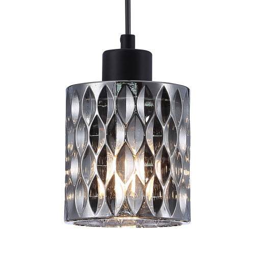 Подвесной светильник Escada 466/1S E27*60W Dark Smoky фото 2