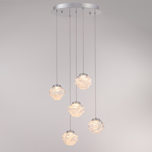 Подвесной светильник MD25030003-5A chrome/clear фото 4 Подвесной светильник MD25030003-5A chrome/clear фото 4