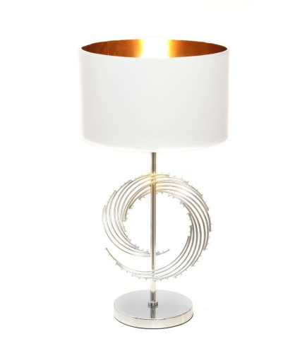 Настольная лампа Lumina Deco Fabi LDT 5531 CHR+WT фото 3 Настольная лампа Lumina Deco Fabi LDT 5531 CHR+WT фото 3