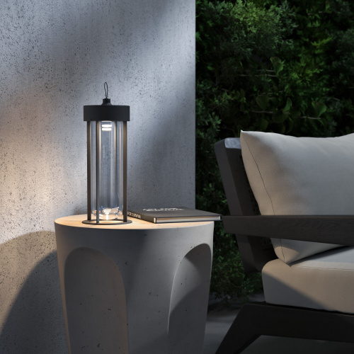 Переносной уличный светильник светодиодный Ritz черный 35183/S черный фото 3