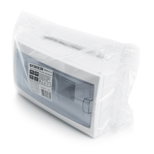 Бокс настенный STEKKER EBX50-3/12-20 12 модулей, пластик, серия ArcaClass фото 2