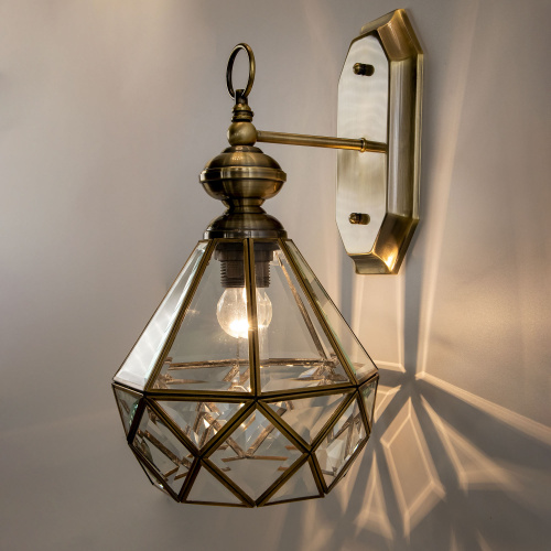 Citilux Витра-1 CL442310 Бра витражное Бронза фото 13 Citilux Витра-1 CL442310 Бра витражное Бронза фото 13