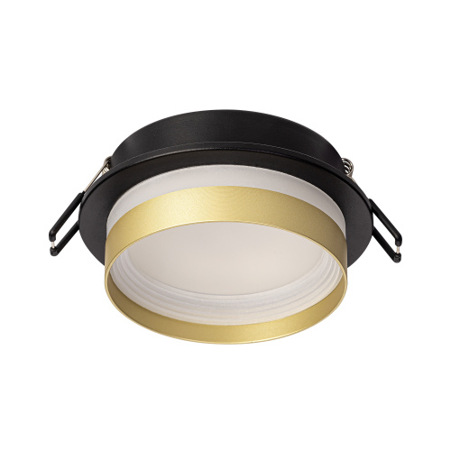 Citilux Hardy CL002D14 Встраиваемый светильник Чёрный+Золото фото 2 Citilux Hardy CL002D14 Встраиваемый светильник Чёрный+Золото фото 2