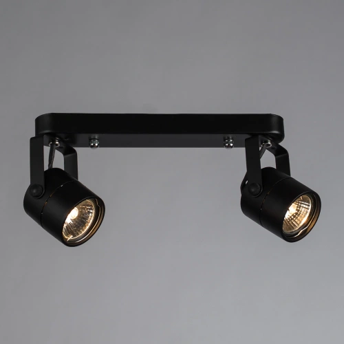 Спот Arte Lamp LENTE A1310PL-2BK фото 2 Спот Arte Lamp LENTE A1310PL-2BK фото 2